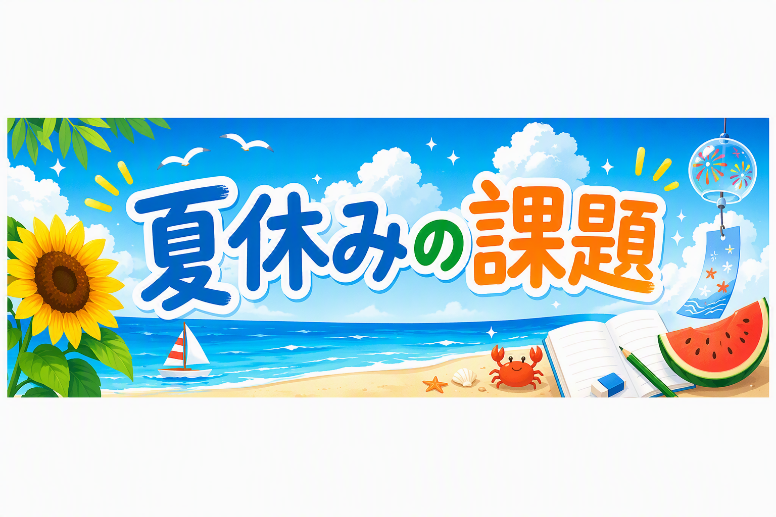 夏休みの課題